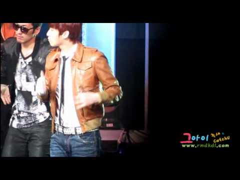 [fancam] 110515 Inkigayo Young Saeng performances and winner announcement