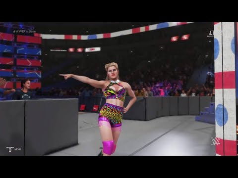 WWE 2K19 - Lacey Evans VS Dana Brooke VS Beth Phoenix VS Becky Lynch