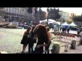 Johnny Depp A Roma A Passeggio Per Piazza Del Popolo