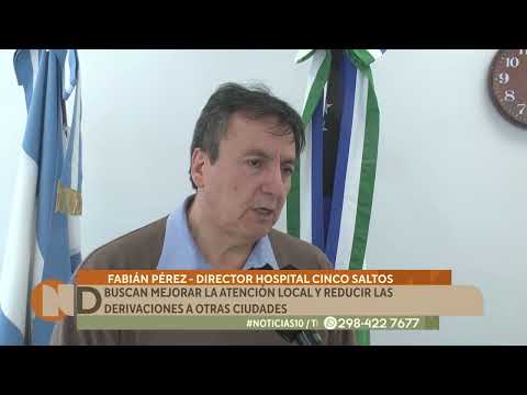 Con un 97 % de ejecución, la obra del hospital de Cinco Saltos entra en su etapa final