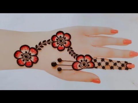Back Hand Mehndi Designs simple arabic | New Easy mehandi Designs |Beautiful Easy Design 2025