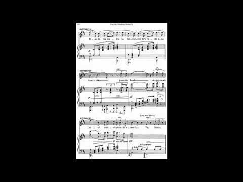 "Tu, tu piccolo iddio" from "Madama Butterfly" - G. Puccini - Montserrat Caballé - Sheet music