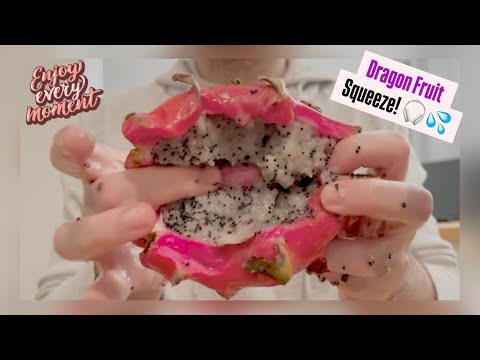 Dragon Fruit Squeeze: A Squishy Delight [ASMR]
