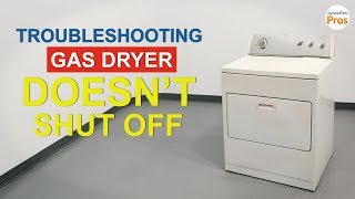 Gas Dryer Won't Stop: Top 7 Reasons & Fixes - Whirlpool and More