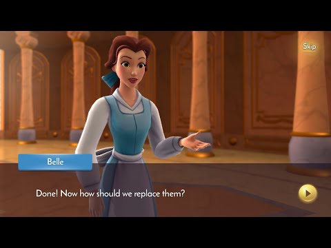Disney Princess Majestic Quest | Beauty And The Beast | Gameplay Walkthrough Part 4 (iOS Android)