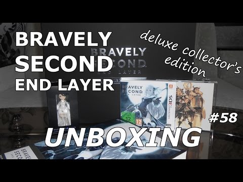Bravely Second: End Layer - Deluxe Collector's Edition (3DS) - Unboxing #58