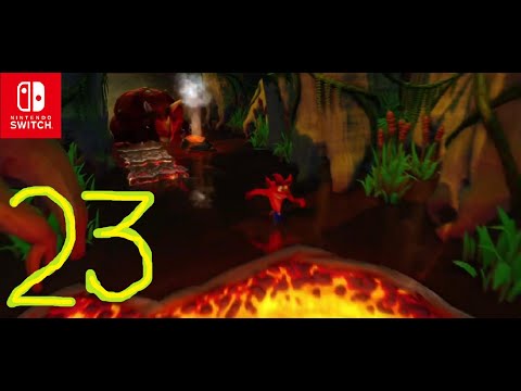 Crash Bandicoot N sane trilogy Nintendo switch Episode 23:  The Daring Dino Dash