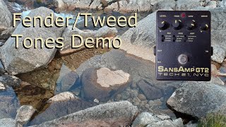 Video thumbnail for SansAmp GT2 Tweed/Fender Sounds Demo by Gear Tweaker