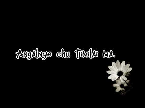 OSHIN KARKI - Angalne xu timilai ma cover by Anurag Khadka (Lyrics Video)