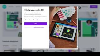 Canva'da Ücretsiz Üyelik & Etkinlik Pdf'i Oluşturma