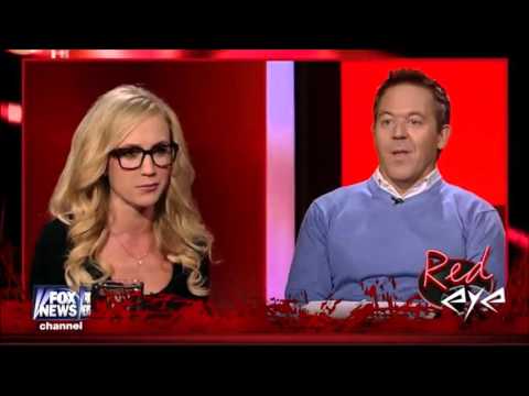 10-01-14 Kat Timpf on Red Eye - Orthadox Jews Delay Flight