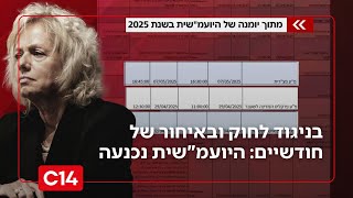 בניגוד לחוק ובאיחור של יותר מחודשיים: היועמ"שית נאלצה לפרסם את יומנה | החדשות (חדשות ערוץ 14) - התמונה מוצגת ישירות מתוך אתר האינטרנט יוטיוב. זכויות היוצרים בתמונה שייכות ליוצרה. קישור קרדיט למקור התוכן נמצא בתוך דף הסרטון