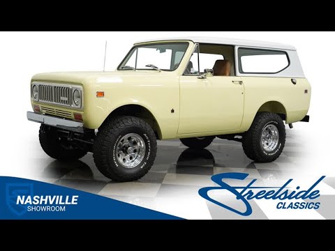 1975 International Scout II (CC-2054901) for sale in Lavergne, Tennessee