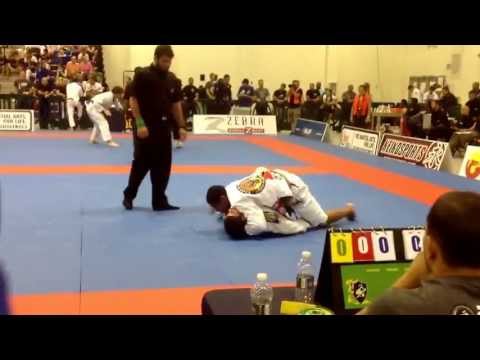 IBJJF Summer Open 2013 Tim Spriggs vs Matheus Diniz brownbelt Absolute NY BJJ