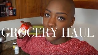 Grocery Haul for One | $50 Monthly Budget | STACEY FLOWERS