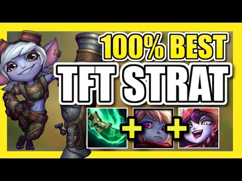 (WIN EVERY GAME!) THE 100% BEST AND EASIEST TFT STRAT + COMP! | Teamfight Tactics Guide