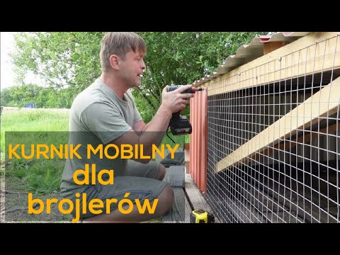 , title : 'Jak zrobić / wskazówki kurnik mobilny dla brojlerów chów pastwiskowy. Chicken Tractor Joel Salatin'
