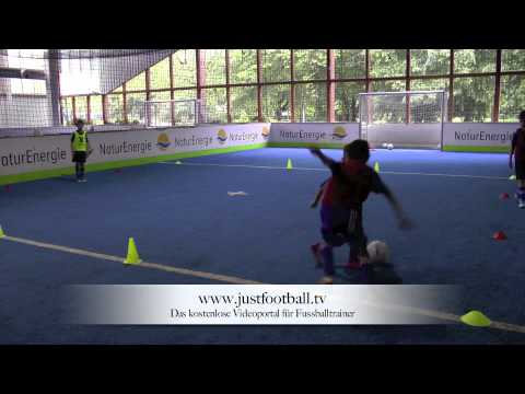 Fussballtraining: Zweikampfduell #5 - Spielform - Taktik