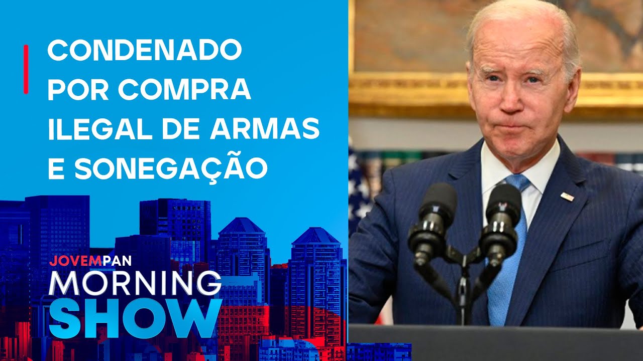 Joe BIDEN concede PERDÃO TOTAL ao FILHO; bancada ANALISA