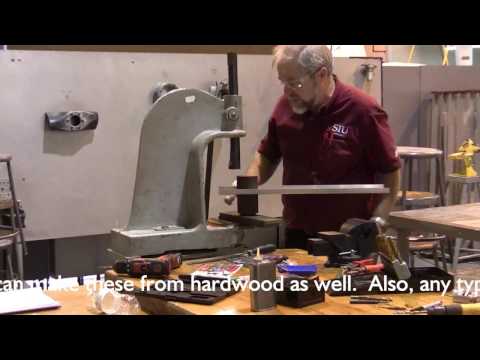 AVT 206 A&P Sheet Metal Class - P2 - Flanging the Lightening Holes
