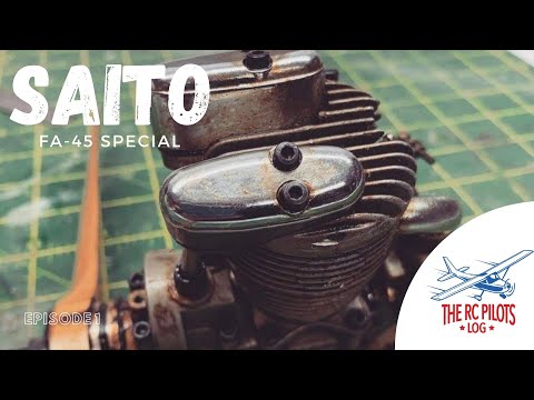 Saito FA-45 Special Four Stroke Restoration