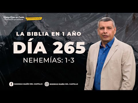 LA BIBLIA EN UN AÑO/Día 265       Nehemías 1-3