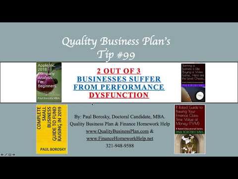 Business Plan Writer 's Tip #99 for Businesses near Baton Rouge, LA.: Performance Evaluation Video