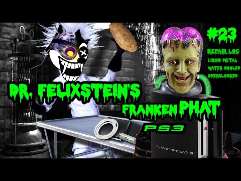 The ULTIMATE PS3 | 40nm Frankenstein A01, Overclocked, Water Cooled, Liquid Metal,  IT TALKS!!!
