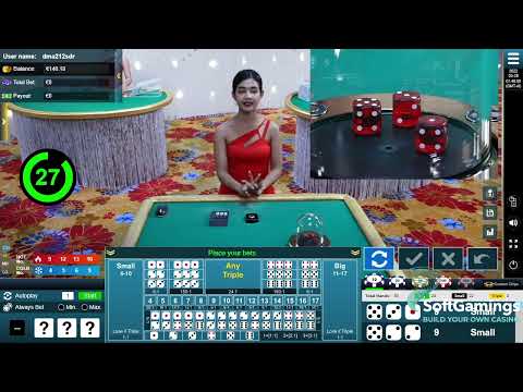 HoGaming - CA1 Sic Bo - Gameplay Demo