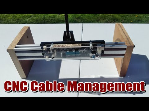 🔌 CNC Cable Management Part CNC Router, Laser Engraver, Pen Plotter ...