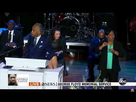 Al Sharpton's begravningstal vid George Floyds begravning