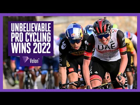 Unbelievable pro cycling finishes | Best wins of 2022