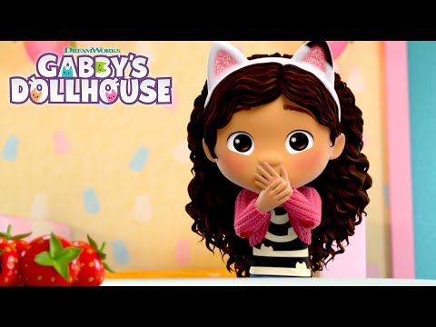Gabby's Hiccups Won't Stop! | GABBY'S DOLLHOUSE | NETFLIX