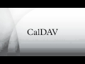 CalDAV