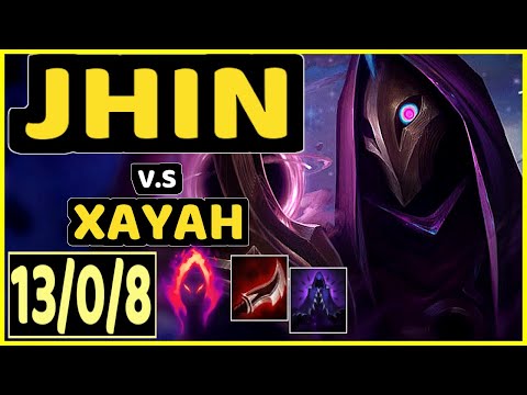 SNEAKY (JHIN) vs XAYAH - 13/0/8 KDA BOTTOM ADC CHALLENGER GAMEPLAY - NA