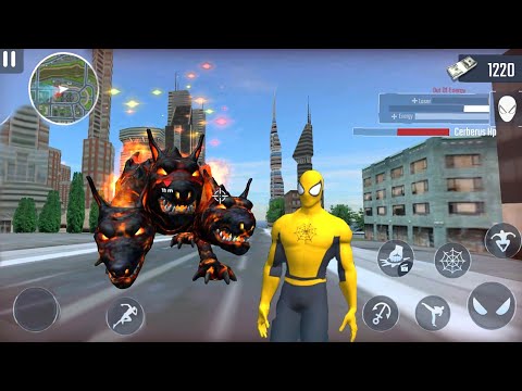 Spiderman VS 3 Head Monster Fight - Spider Rope Hero - Gangster New York City - Android Gameplay