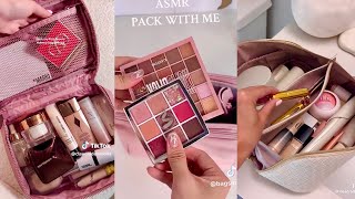 Makeup Bag Packing TikTok Compilation