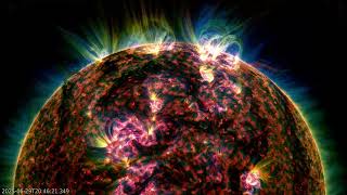 20250630 Gorgeous View on West Limb ( SDO )