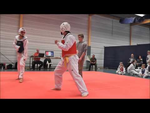Kukkiwon Cup 2015: Mathieu - Ruben (eerste ronde)