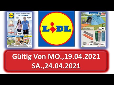 Lidl Gültig Von MO.,19.04.2021 SA.,24.04.2021 LIDL / ALDI / EDEKA - NEUE PRODUKTE Prospekt