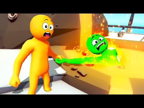 Ragdolls BURN After Falling Into Lava - Havocado Gameplay