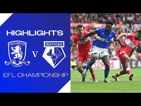 FC Middlesbrough 5-1 FC Watford 