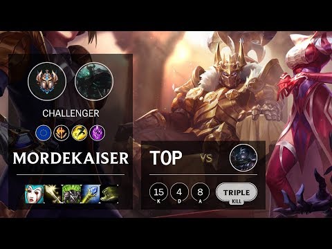 Mordekaiser Top vs Shen - EUW Challenger Patch 10.12