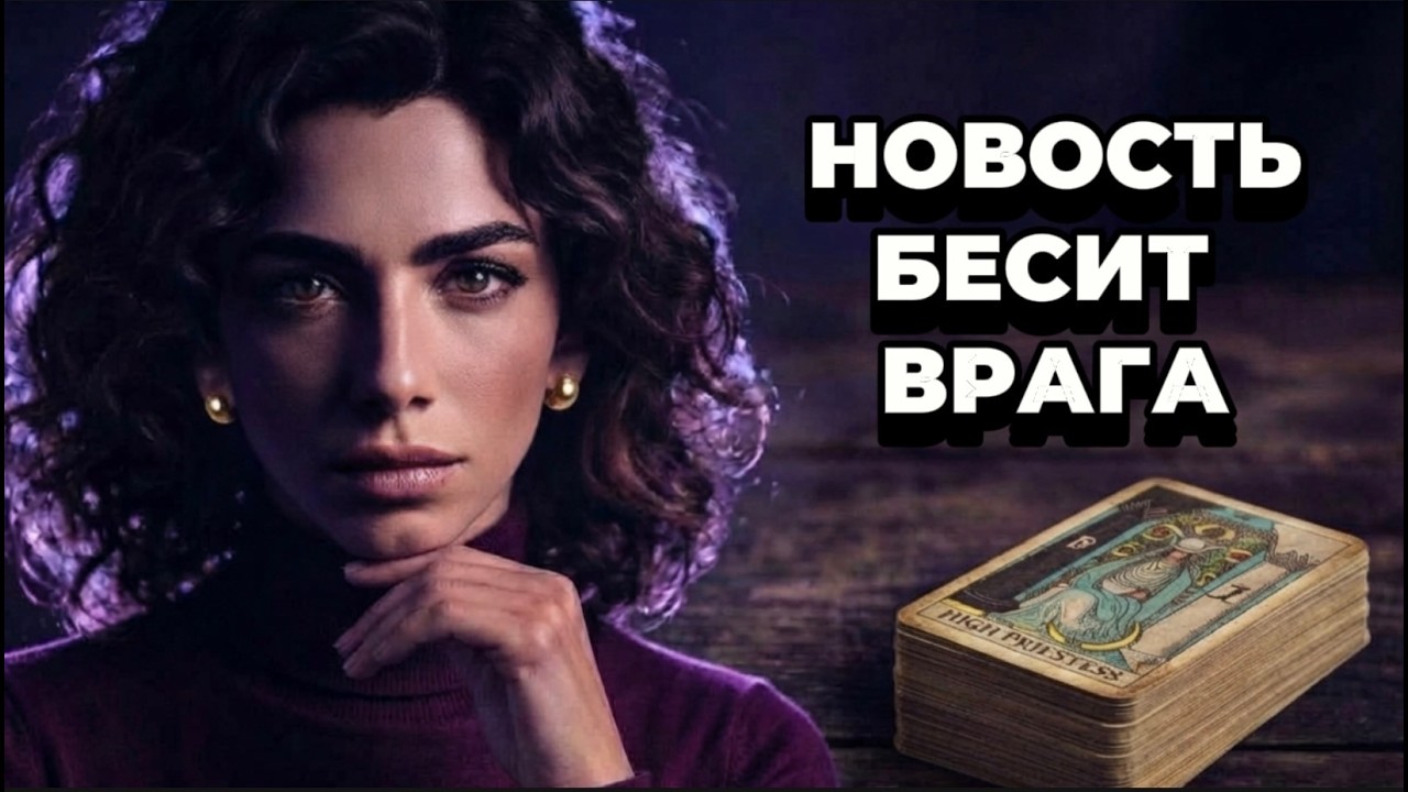 🔥‼️Таро новость❗️Враг в ярости❗️Новость о тебе его взбесила‼️🔥