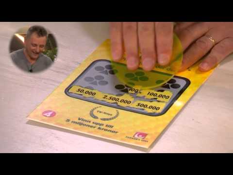 Triss: Anders från Kalix skrapar Triss - Nyhetsmorgon (TV4)