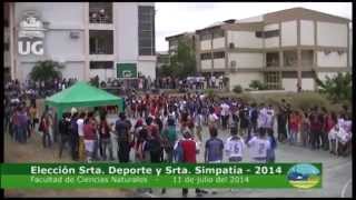 preview picture of video 'Inauguración Juegos Deportivos 2014 - En Ciencias Naturales'
