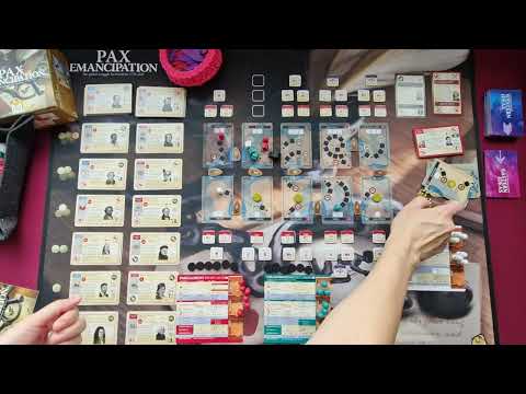 Pax Emancipation társasjáték szabálymagyarázó 2. - vrnk