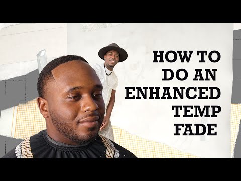 HAIRCUT TUTORIAL | How To Do An Enhanced Temp Fade | CJ The Barber Prodigy
