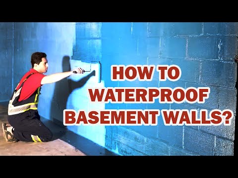 How to waterproof basement walls?