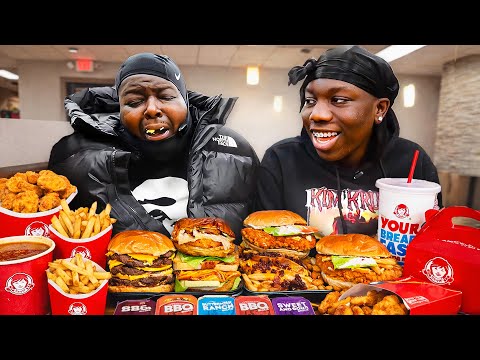 Eating EVERYTHING On The Wendy's Menu With Jboolin!